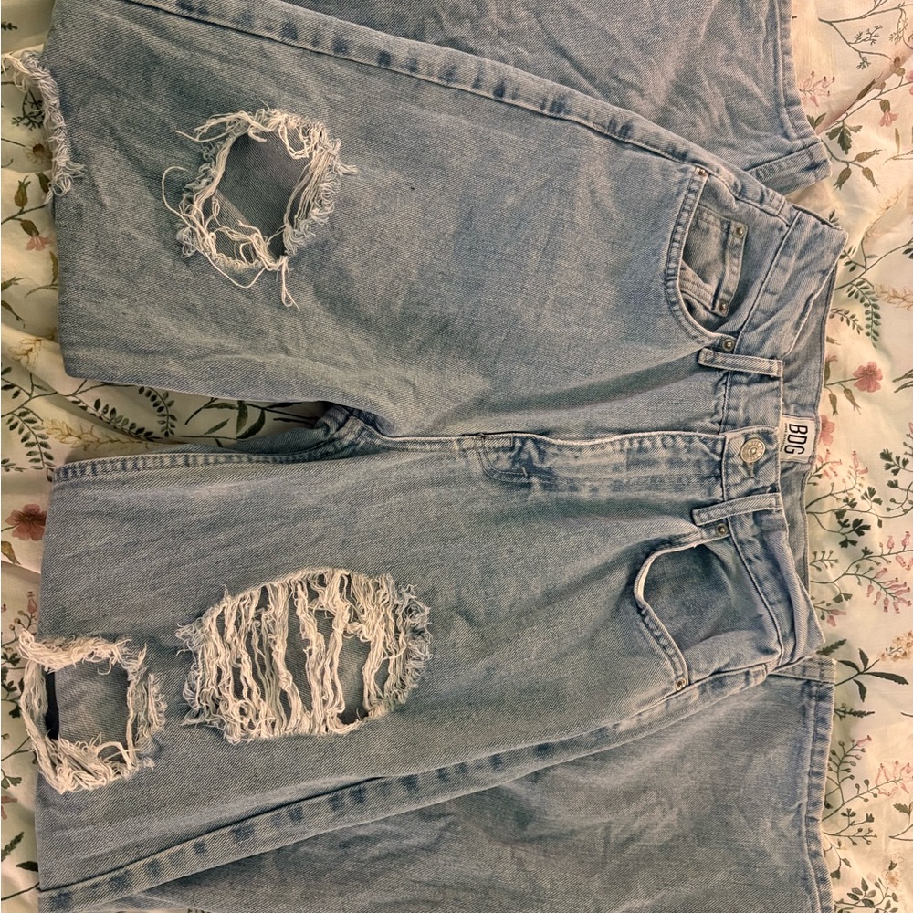 BDG Light Blue Distressed Women's Jeans